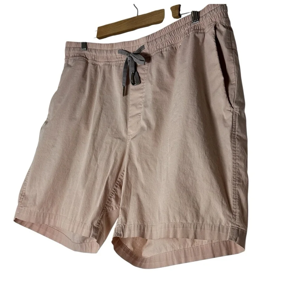 Lululemon Bowline Shorts Men's 2XL Dusty Pink Pockets Athleisure - Picture 4 of 9